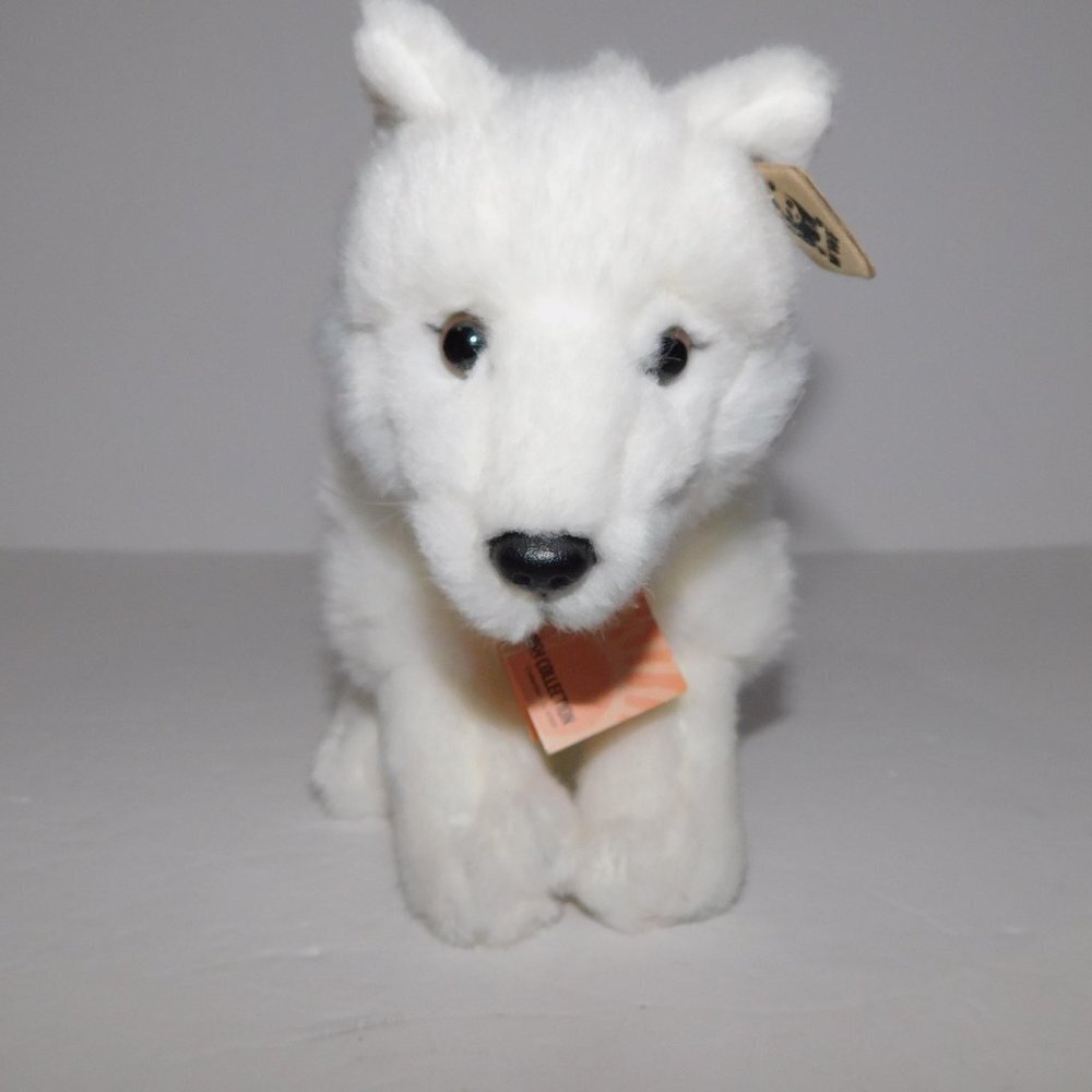 ARCTIC FOX Plush WWF World Wildlife Fund 8" White stuffed with Tag